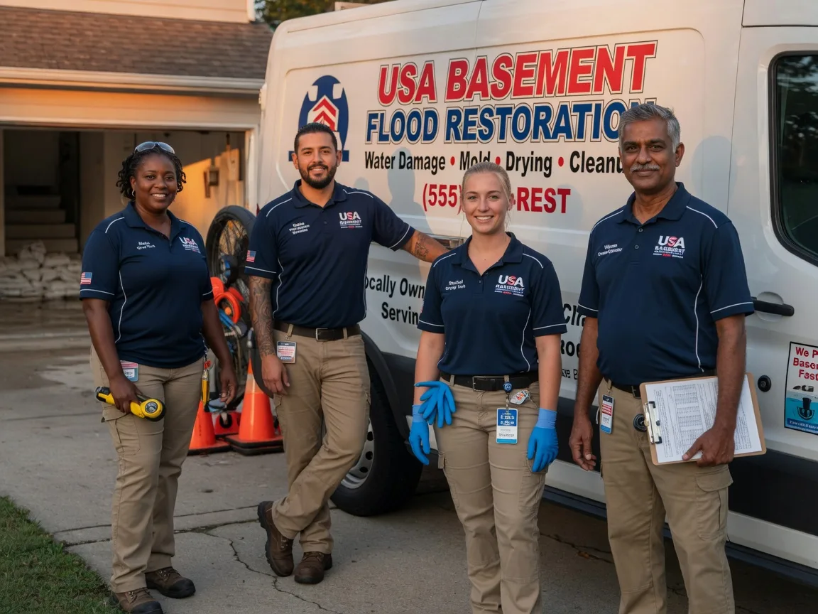 Basement Flood Cleanup company in Strasburg, ND