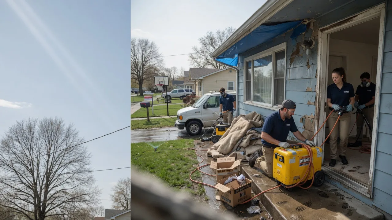 Basement Flood Cleanup in Strasburg, ND near me